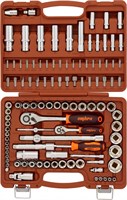 OMT108S Набор инструмента универсальный 1/4", 3/8", и 1/2"DR, 108 предметов 93620
