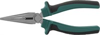 P1116 Длинногубцы прямые с двухкомпонентными рукоятками, 160 мм 94196