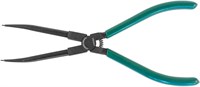 P9508A Щипцы прямые для стопорных колец удлиненные с ПВХ рукоятками, сжим, 215 мм, 10-32 мм 94954