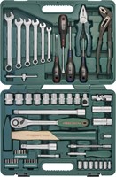 S04H52460S Набор инструмента универсальный 1/4", 1/2"DR, 60 предметов 97713