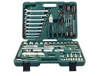 S04H52477S Набор инструмента универсальный 1/4", 1/2"DR, 77 предметов 97723
