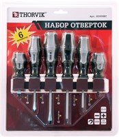 SDS06BC Набор отверток стержневых на держателе, 6 предметов 60997823