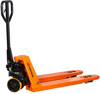 Гидравлическая тележка (рокла) ACR, 5 т, Вилы: 1150 Х 550, СибТаль, полиуретановые колеса 17626