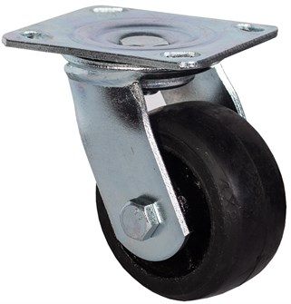 Колесо большегрузное поворотное обрезиненное 100 мм - SCd 42 17888