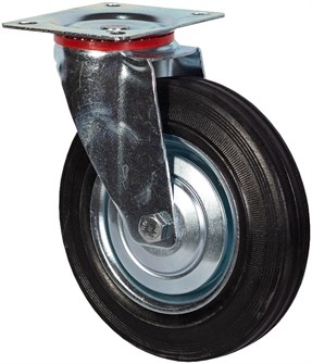 Колесо промышленное поворотное 125 мм - SС 55 17912