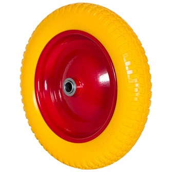 Колесо пенополиуретановое 3.00-8, д.340 мм, ось 20 мм (PU 2401-20) 21914
