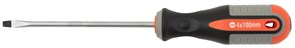 750410 Отвертка стержневая шлицевая ROUND GRIP, SL4x100 мм 83763