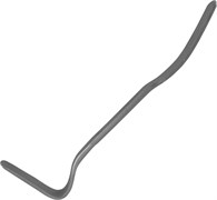 AB030068B Монтажная лопатка изогнутая 90° для кузовных работ 380 мм. 104200