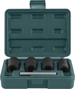 AN040120 Спиральные головки для демонтажа поврежденного крепежа в наборе, 17, 19, 21, 22 мм, 5 предметов 87651