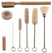 AS-0026 Комплект щеток для чистки покрасочного пистолета "Краскопульта", 12 предметов 88021