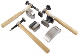 BRK7 Набор правок и молотков для кузовных работ, 7 предметов 1096674498