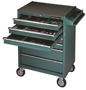 C-7DW146 Тележка инструментальная 7-ми полочная с инструментом в ложементах, 146 предметов 88109