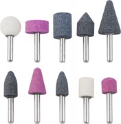 GSK10 Универсальные профильные шлифовальные насадки в наборе, O 6 мм,  10 предметов 201138315