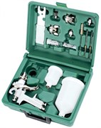 JA-6111K Набор пистолет покрасочный "Краскопульт" JA-6111 с аксессуарами, 15 предметов 91318