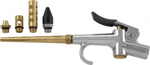 JAT-6904S Пистолет продувочный с насадками, 5 предметов 106185