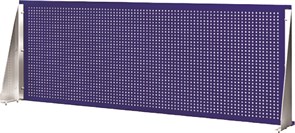 OWB-0519 Панель перфорированная с крепежом для верстака с двумя тумбами, 1900х480х40мм 142481687