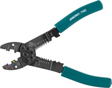 V1403 Клещи многофункциональные для снятия изоляции и обжима наконечников, 220 мм 100771