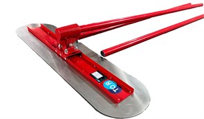 Гладилка для бетона нержавеющая сталь, лезвия 1200 х 300 мм, ручка 1800 мм TOR DMZ-B30 1019194