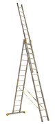 Лестница 3-х секционная алюминиевая 3*14 1013311