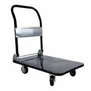 Тележка платформенная 950 кг TOR PH950 (1100х650) со складной ручкой (резиновые колеса 150 мм) 1024687