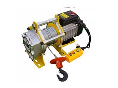 Лебедка электрическая  500кг  40м с канатом 380В алюминиевый корпус TOR KCD (TSA) 1024006