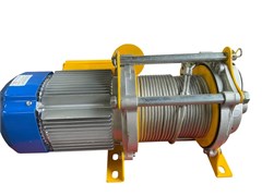 Лебедка электрическая  500/1000кг  50/25м с канатом 220В алюминиевый корпус TOR KCD (TSA) 1024003
