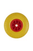 Колесо литое полиуретановое 260 мм PU 1805-2 с пластиковым ободом (без подшипника) 1046281