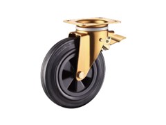 Колесо поворотное SCb63K 160 мм с тормозом 1027293