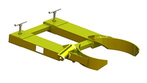 Навеска на вилы для одной металлической бочки NVPBS-1 1045895
