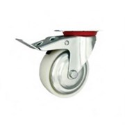 Колесо поворотное полипропилен SRCnb 63 160 мм с торозом (F) 1046157