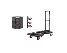 Тележка складная платформенная TOR PT-220 220 кг 400х585(705) мм колеса 100 мм х 5 шт 1050025