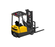 Погрузчик электрический трехопорный TOR 1,6 т 4,5 м CPD20SA-16 48В/560Ач сайдшифт, своб. ход мачты 1050694