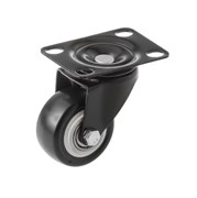 Колесо мебельное поворотное SCZ 25 50 мм (черный) 1051171