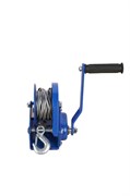 Лебедка ручная барабанная  с тросом  540кг  10м стальной корпус TOR BHW 113054