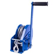 Лебедка ручная барабанная  с тросом  810кг  10м стальной корпус TOR BHW 1006128