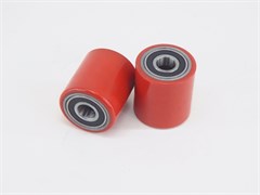 Колесо полиуретан 64х70 мм с подшипником для тележек гидравлических RHP/CW 114075