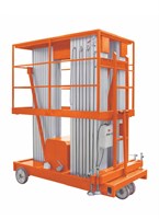 Подъемник мачтовый аккумуляторный 250 кг, 14/16 м, 24/80 В/Ач TOR GTWY14-320 DC 3-мачтовый 1020088