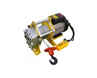 Лебедка электрическая  300/600кг  40/20м с канатом 380В алюминиевый корпус TOR KCD (TSA) 1023996