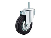 Колесо поворотное SCt 80 200 мм резина с болтом (F) 1027175