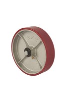 Колесо большегрузное P 80 200 мм полиуретановое на ось (F) 1027159