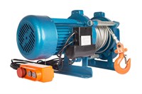 Лебедка электрическая  300/600 кг  30/15 м с канатом 220 В TOR KCD 1050493