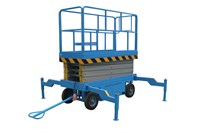 Подъемник ножничный передвижной аккумуляторный 500 кг, 6/8 м, 24/59 В/Ач TOR SJY-0,5-6 DC (G) 1050991