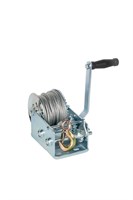 Лебедка ручная барабанная с тросом 1000кг  20м оцинкованная TOR FD 11318