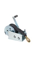 Лебедка ручная барабанная с лентой  1т 10 м оцинкованная TOR FD 1001265