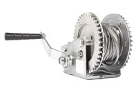 Лебедка ручная барабанная  с тросом 1000кг  20м оцинкованная TOR LHW 11313