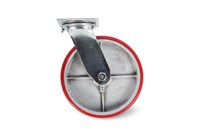 Колесо большегрузное поворотное SCp 63 150 мм полиуретановое (F) 1003210