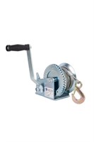 Лебедка ручная барабанная с тросом  400кг  10м оцинкованная TOR FD 1006131