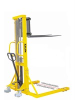 Штабелер гидравлический 0,5 т 1,6 м XILIN SDJAS500 с раздвижными вилами и расширенными опорами 1006807