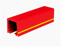 EL-X-B-100-4 Контактный рельс EURO-LIFT тип B (клипсы на болтах) 100А, 4 жилы, длина 4м 2782